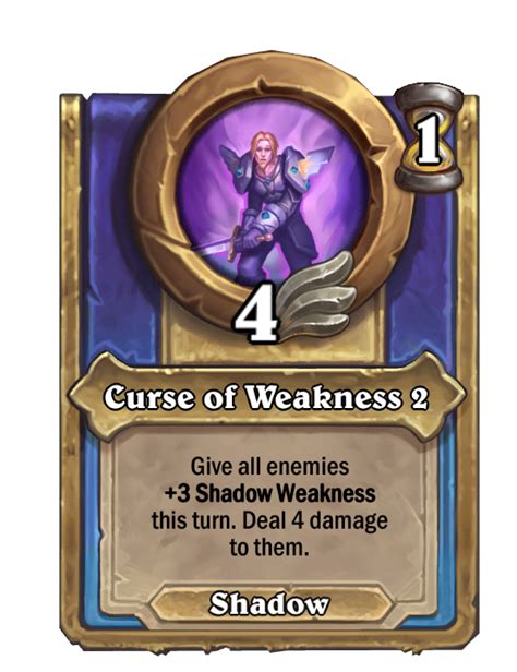 Curse of weaknessh
